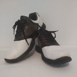 Footjoy Men's Greenjoys Size 13 Saddle Oxford (New) Soft Spikes Pre-owned Good